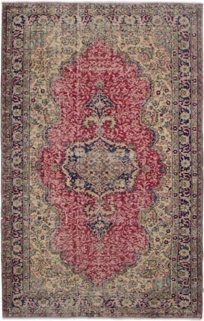 El Dokuma Vintage Halı - 163 cm x 258 cm