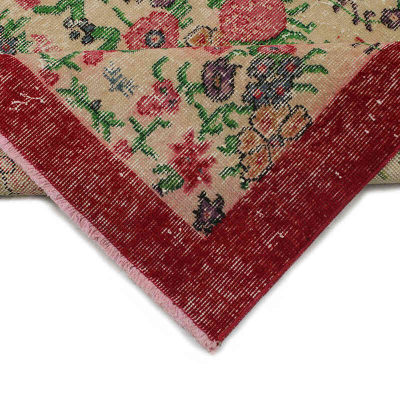 Vintage Turkish Hand-Knotted Rug - 5' 6" x 9'  (66" x 108") - K0083060