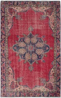 Alfombra Vintage Turca Anudada a Mano - 172 cm x 282 cm