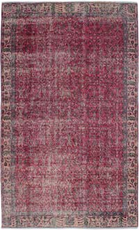 Vintage Turkish Hand-Knotted Rug - 152 cm x 252 cm