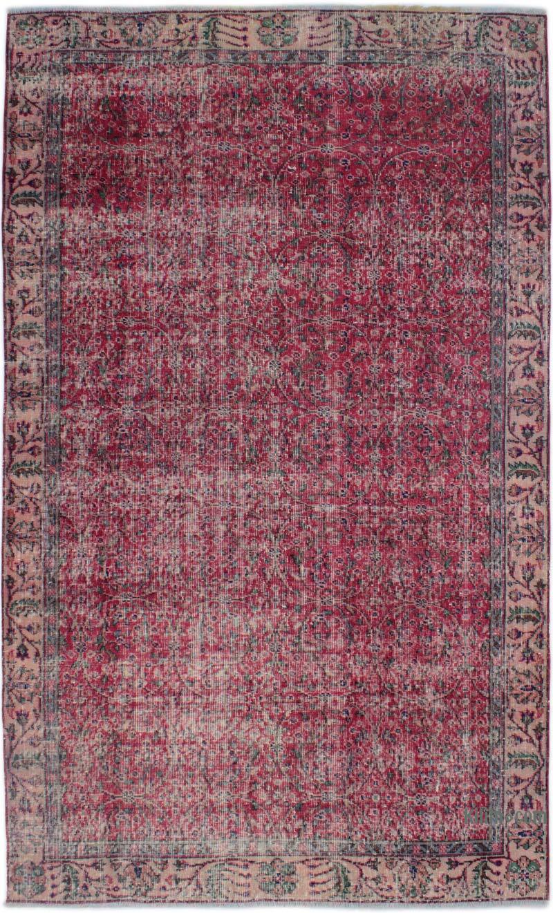 Alfombra Vintage Turca Anudada a Mano - 152 cm x 252 cm - K0083063