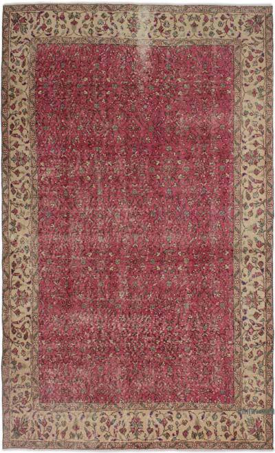 Alfombra Vintage Turca Anudada a Mano - 157 cm x 260 cm