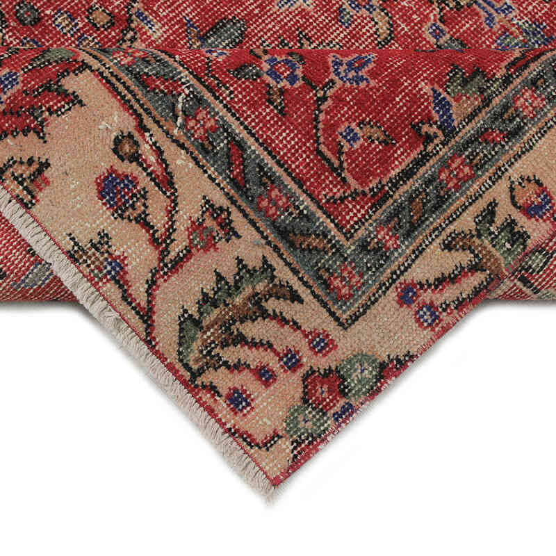 Vintage Turkish Hand-Knotted Rug - 4' 11" x 9' 6" (59" x 114") - K0083065