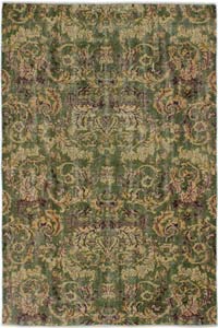 El Dokuma Vintage Halı - 155 cm x 238 cm