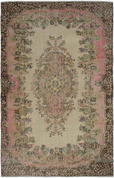Alfombra Vintage Turca Anudada a Mano - 180 cm x 288 cm
