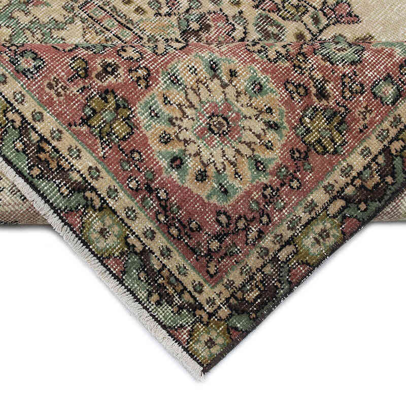 Vintage Turkish Hand-Knotted Rug - 5' 5" x 9' 6" (65" x 114") - K0083071
