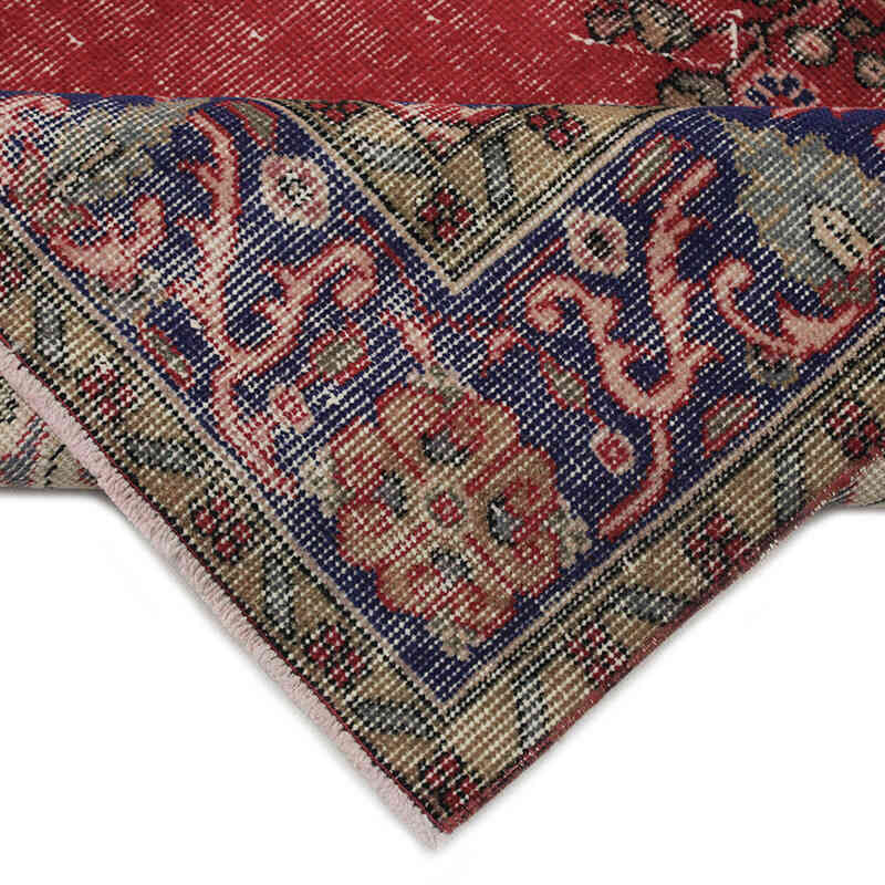 Alfombra Vintage Turca Anudada a Mano - 173 cm x 285 cm - K0083075