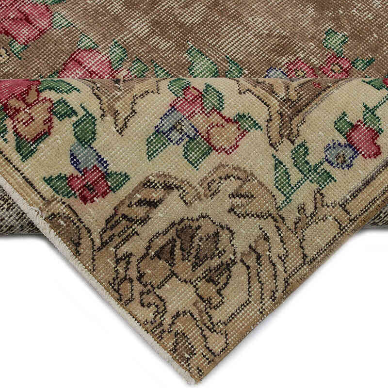 Alfombra Vintage Turca Anudada a Mano - 160 cm x 274 cm - K0083080