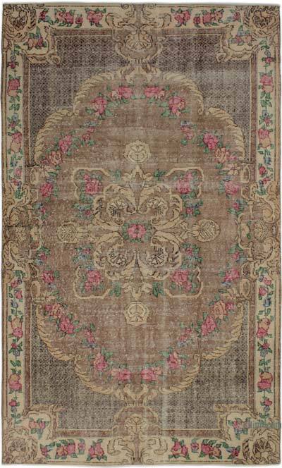 El Dokuma Vintage Halı - 160 cm x 274 cm