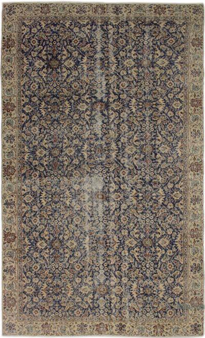 Alfombra Vintage Turca Anudada a Mano - 166 cm x 284 cm