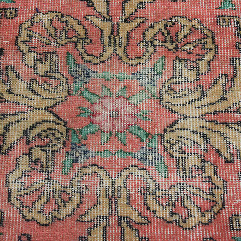 Alfombra Vintage Turca Anudada a Mano - 168 cm x 276 cm - K0083083
