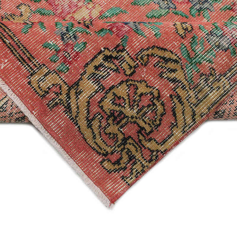 Alfombra Vintage Turca Anudada a Mano - 168 cm x 276 cm - K0083083