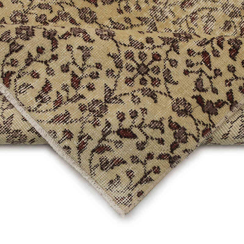 Alfombra Vintage Turca Anudada a Mano - 161 cm x 265 cm - K0083088