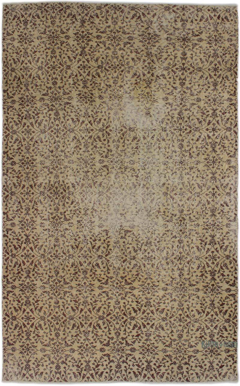 Alfombra Vintage Turca Anudada a Mano - 161 cm x 265 cm - K0083088