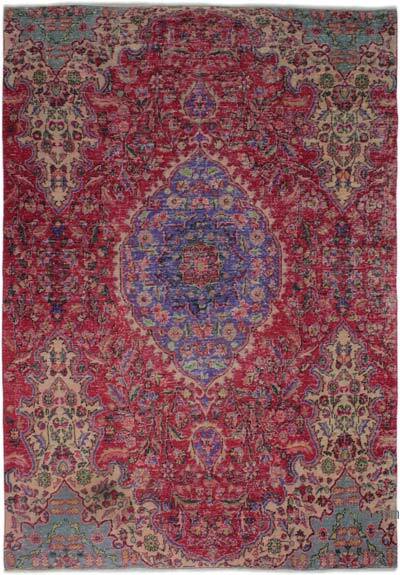 El Dokuma Vintage Halı - 189 cm x 278 cm