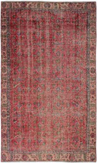 Vintage Turkish Hand-Knotted Rug - 161 cm x 276 cm
