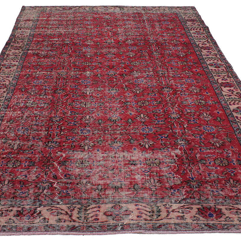 El Dokuma Vintage Halı - 168 cm x 281 cm - K0083101