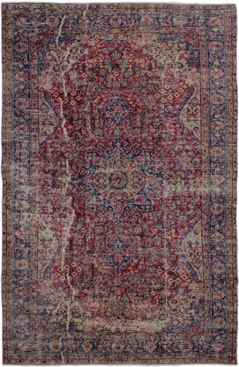 Vintage Turkish Hand-Knotted Rug - 5' 3" x 8' 1" (63" x 97") - K0083103