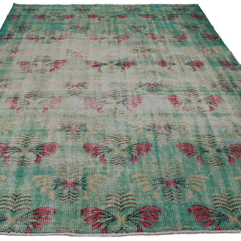 Vintage Turkish Hand-Knotted Rug - 6' 2" x 9' 4" (74" x 112") - K0083106