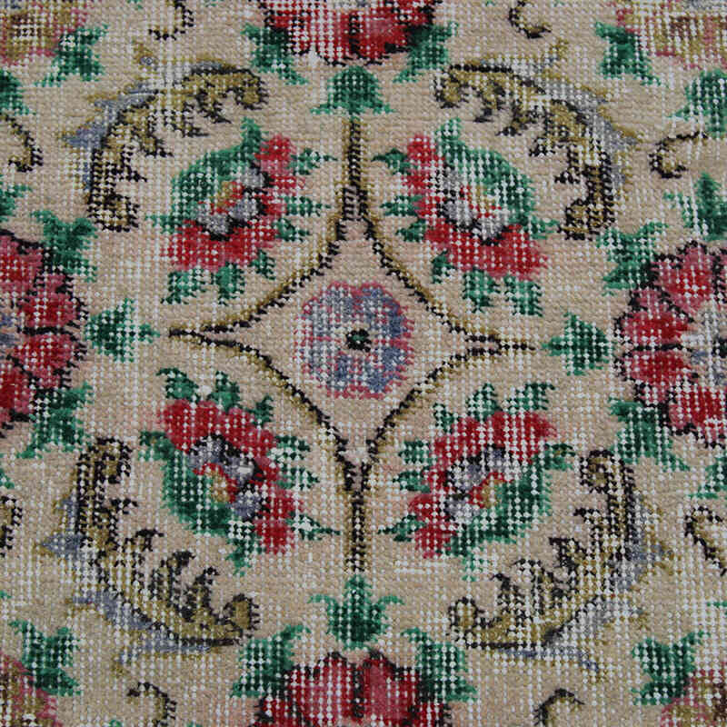 Vintage Turkish Hand-Knotted Rug - 6'  x 10'  (72" x 120") - K0083108