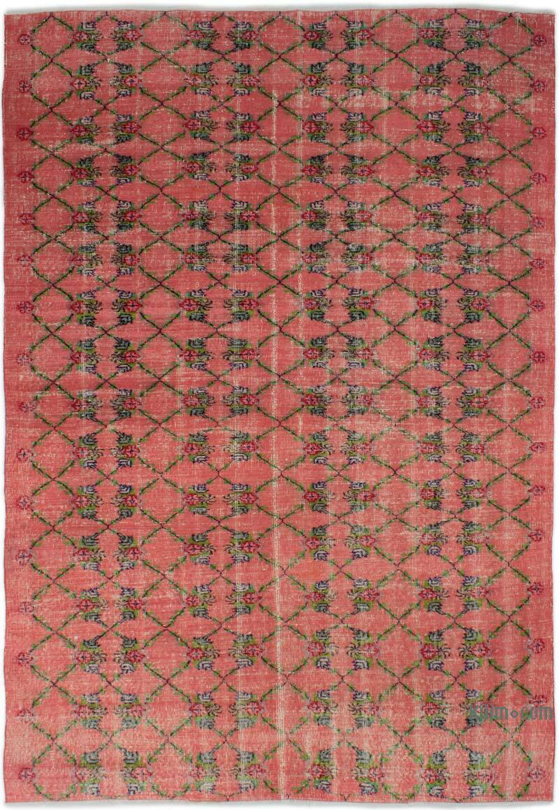 Vintage Turkish Hand-Knotted Rug - 6' 1" x 8' 10" (73" x 106") - K0083111