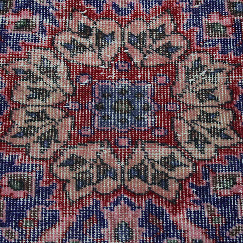 Alfombra Vintage Turca Anudada a Mano - 190 cm x 283 cm - K0083112