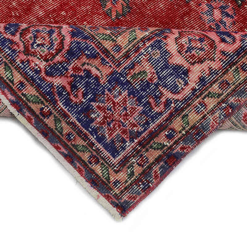 Alfombra Vintage Turca Anudada a Mano - 190 cm x 283 cm - K0083112