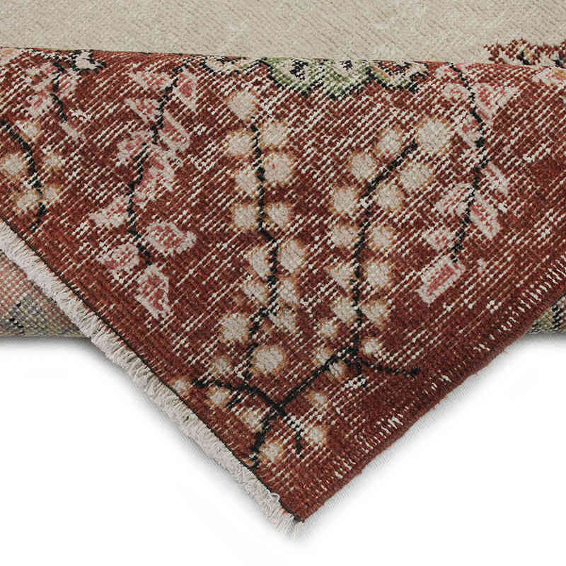 Vintage Turkish Hand-Knotted Rug - 5' 3" x 9' 1" (63" x 109") - K0083113