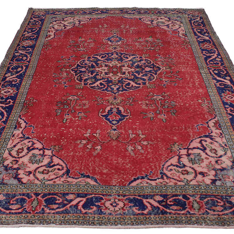 El Dokuma Vintage Halı - 179 cm x 286 cm - K0083114