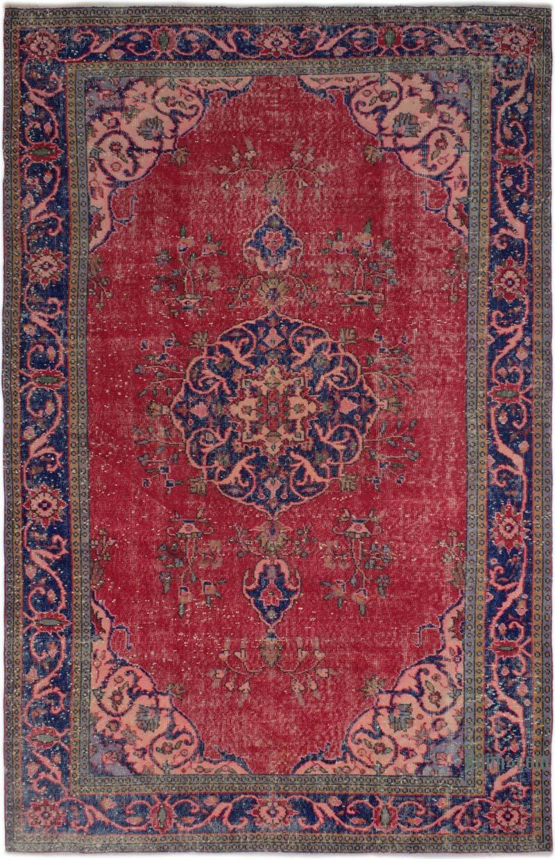 El Dokuma Vintage Halı - 179 cm x 286 cm - K0083114