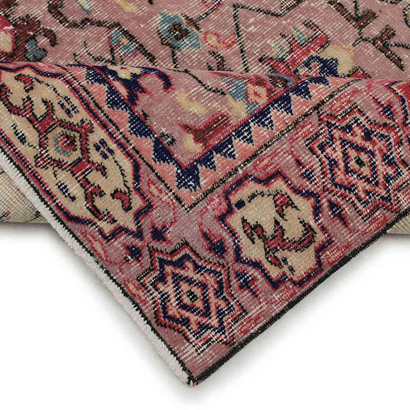 Alfombra Vintage Turca Anudada a Mano - 177 cm x 278 cm - K0083115