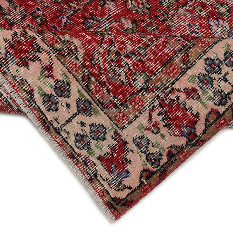 Alfombra Vintage Turca Anudada a Mano - 147 cm x 237 cm - K0083118