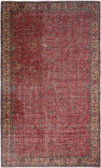 Vintage Turkish Hand-Knotted Rug - 163 cm x 279 cm