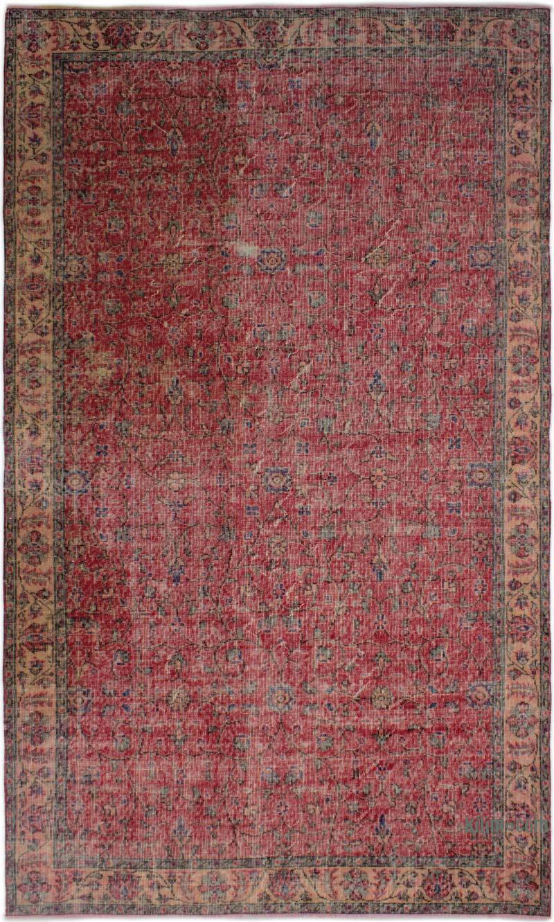 Vintage Turkish Hand-Knotted Rug - 5' 4" x 9' 2" (64" x 110") - K0083119