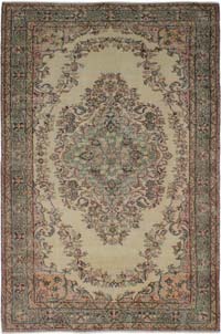 El Dokuma Vintage Halı - 179 cm x 271 cm