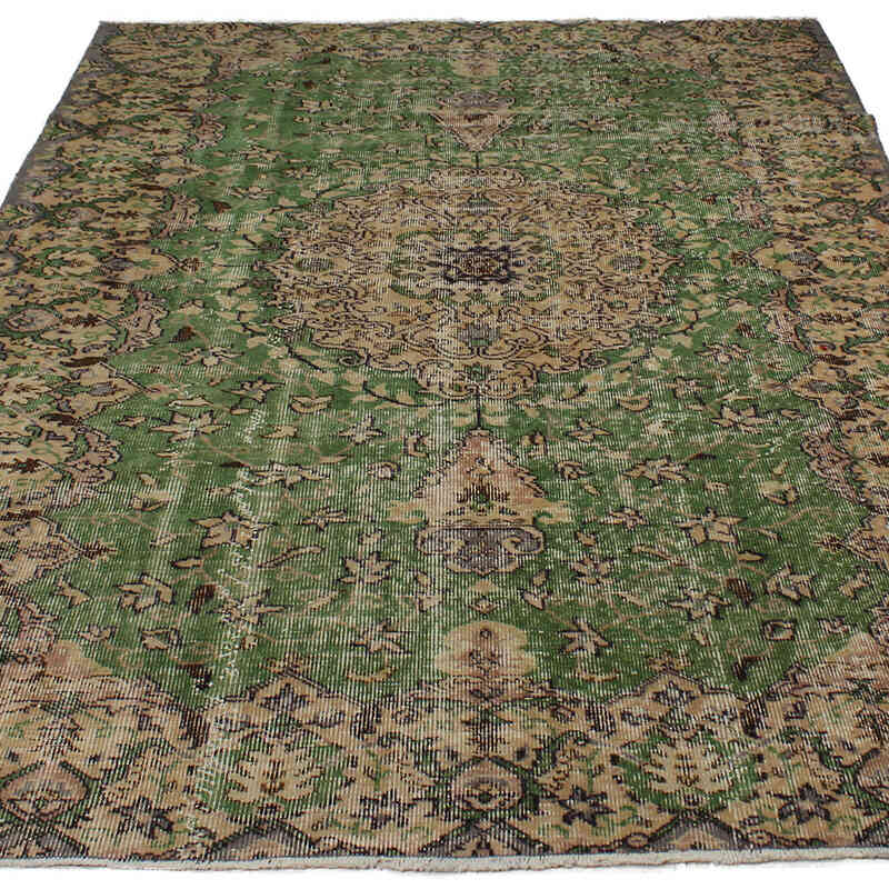 Alfombra Vintage Turca Anudada a Mano - 167 cm x 257 cm - K0083129
