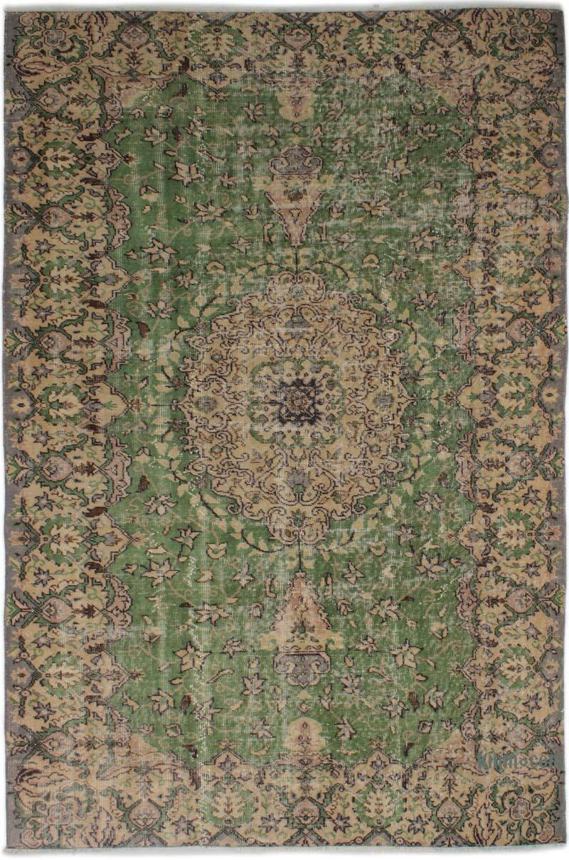 Alfombra Vintage Turca Anudada a Mano - 167 cm x 257 cm - K0083129