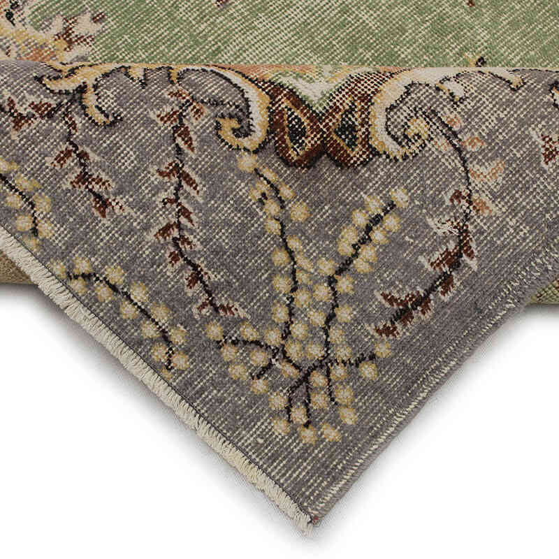 Vintage Turkish Hand-Knotted Rug - 6' 1" x 9' 6" (73" x 114") - K0083130