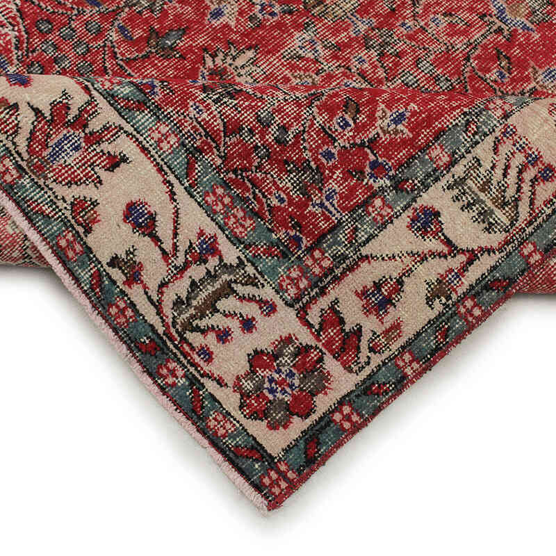 Alfombra Vintage Turca Anudada a Mano - 161 cm x 281 cm - K0083132