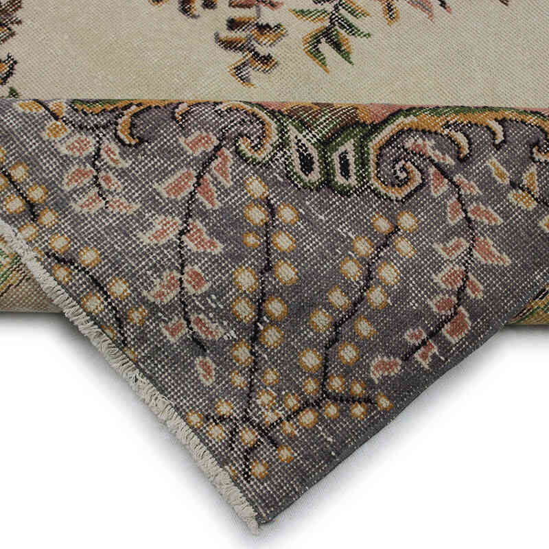 Vintage Turkish Hand-Knotted Rug - 5' 7" x 9' 4" (67" x 112") - K0083134