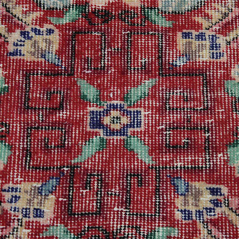 Alfombra Vintage Turca Anudada a Mano - 163 cm x 257 cm - K0083138