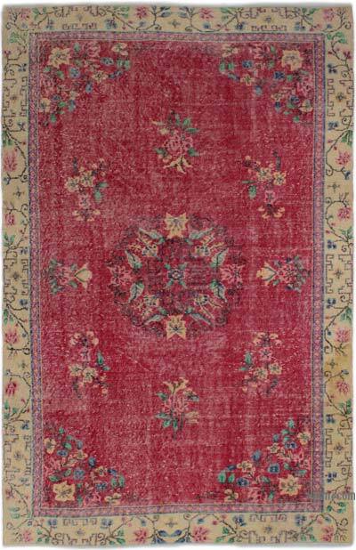 El Dokuma Vintage Halı - 163 cm x 257 cm