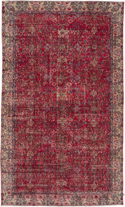 El Dokuma Vintage Halı - 165 cm x 275 cm