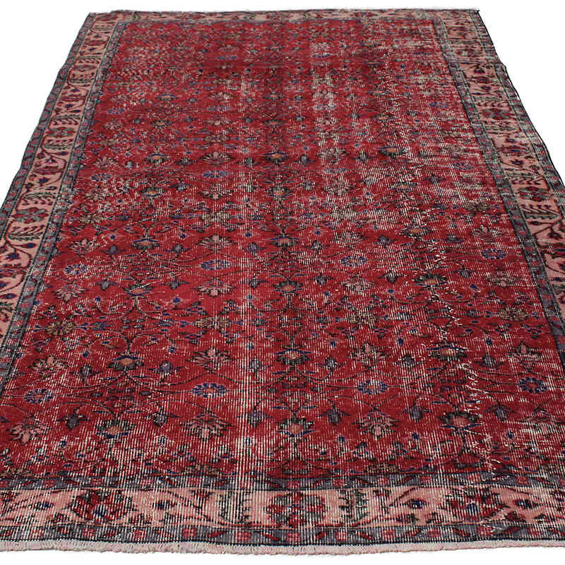 Vintage Turkish Hand-Knotted Rug - 5' 4" x 8' 11" (64" x 107") - K0083140