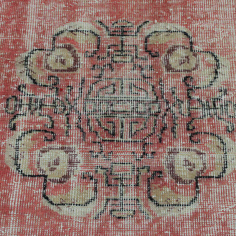 Vintage Turkish Hand-Knotted Rug - 5' 11" x 9' 4" (71" x 112") - K0083141