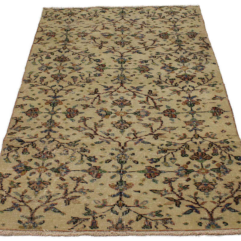 Vintage Turkish Hand-Knotted Rug - 3' 2" x 6' 1" (38" x 73") - K0083145