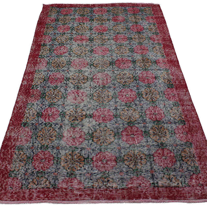 Vintage Turkish Hand-Knotted Rug - 3' 7" x 6' 9" (43" x 81") - K0083146