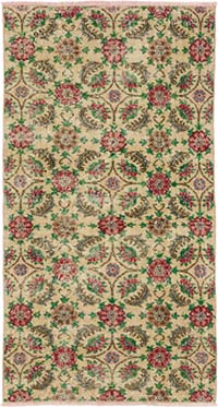El Dokuma Vintage Hali - 97 cm x 178 cm
