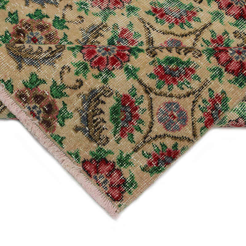 Alfombra Vintage Turca Anudada a Mano - 97 cm x 178 cm - K0083148