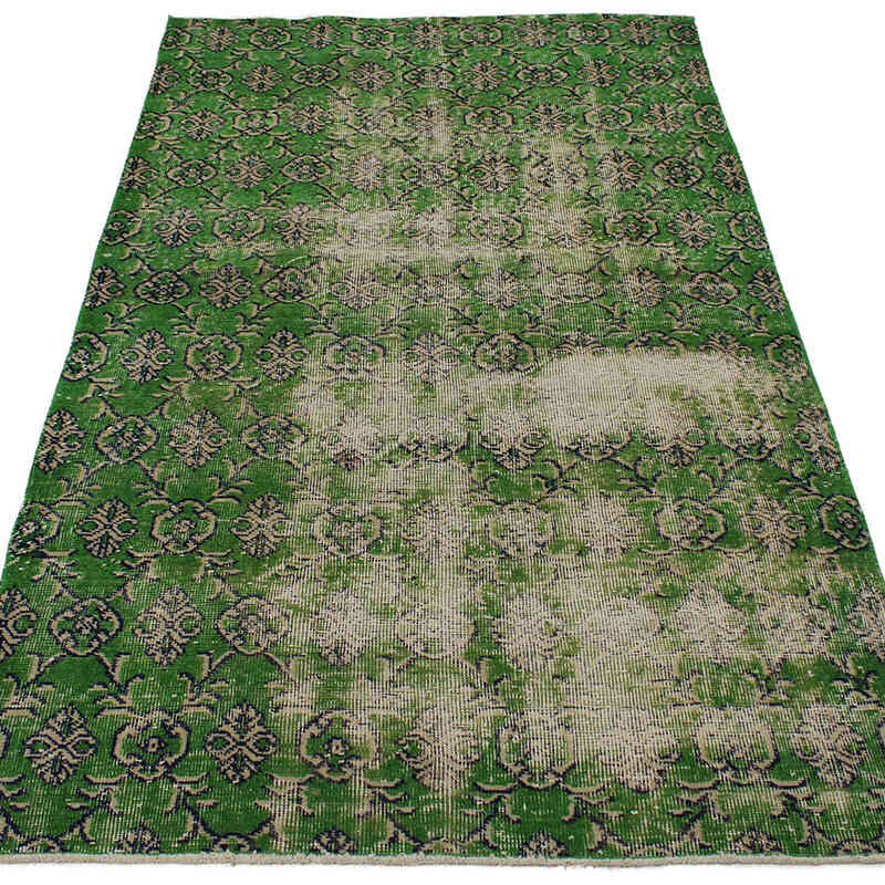 Vintage Turkish Hand-Knotted Rug - 3' 9" x 6' 7" (45" x 79") - K0083149